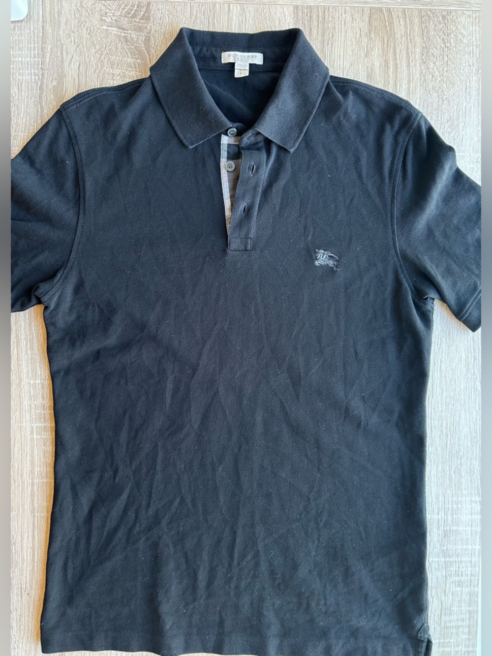 Burberry Brit Men's Black Polo Shirt S